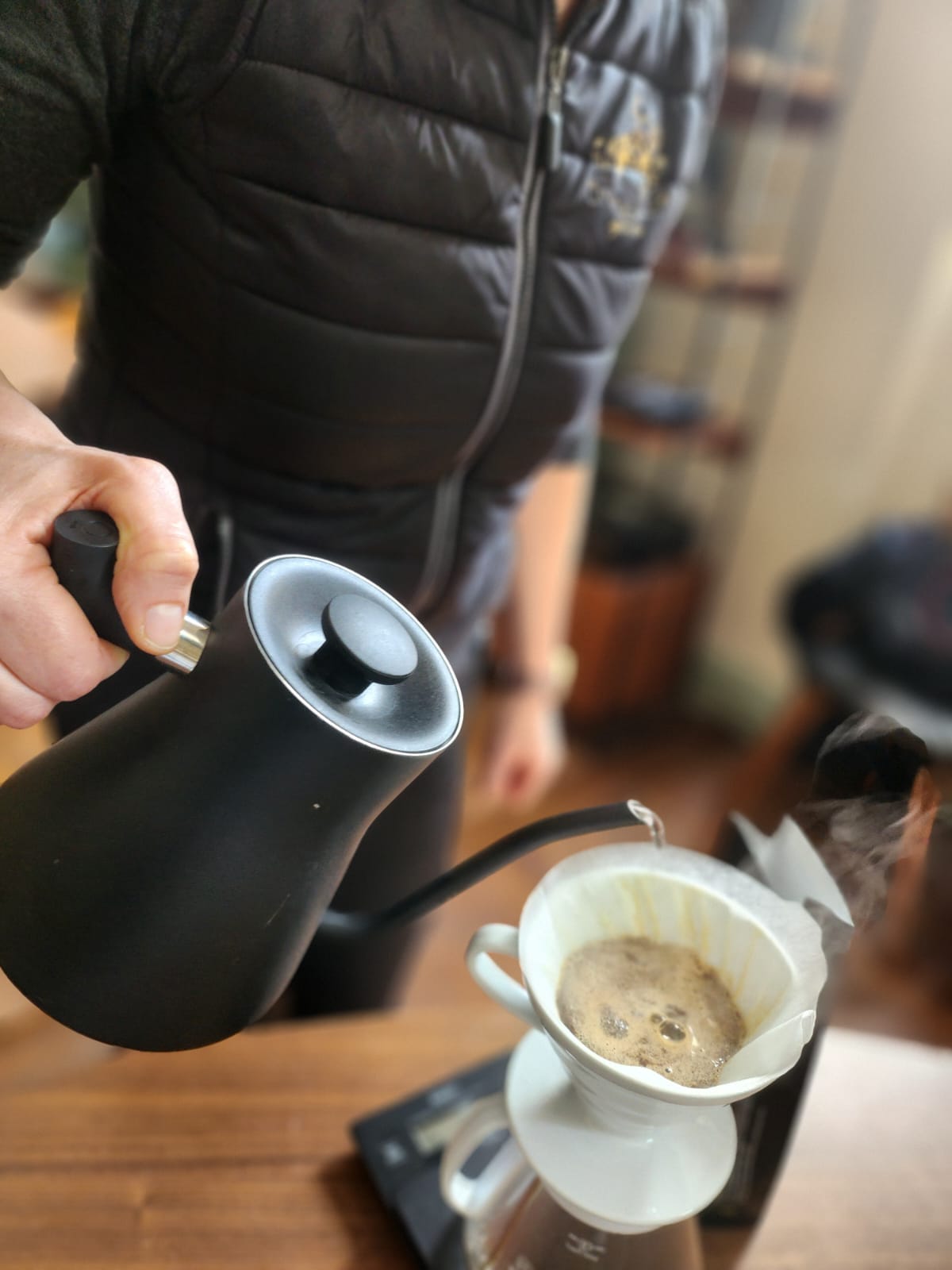 préparation du café dégustation à l'aveugle Speak You